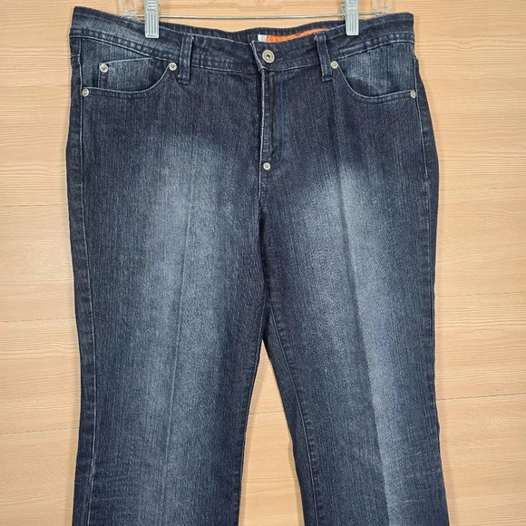 Vintage Akademiks Jeans Size 34 x 35 Embroidered Logo Y2k Hip Hop AKDMKS - Picture 2 of 8